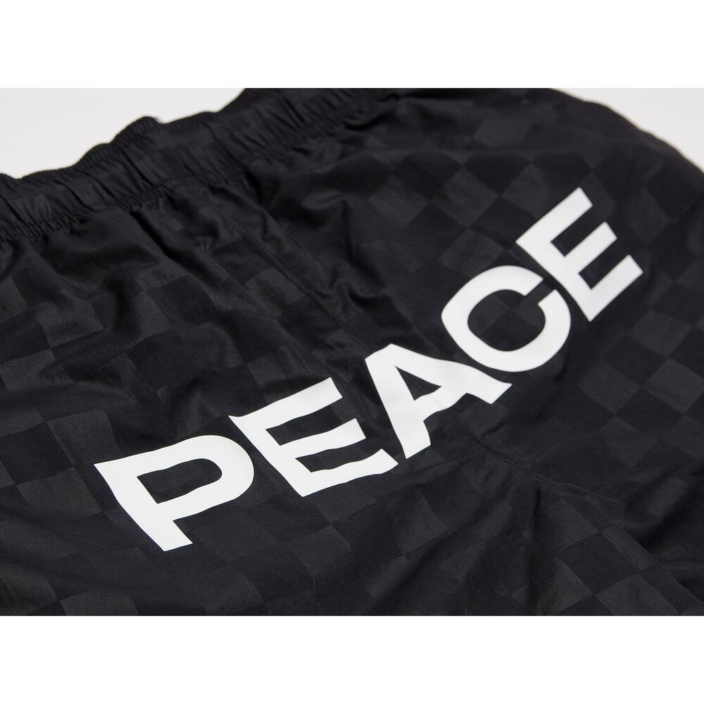 New - Red - AK + Umbro - Peace Checkerboard Shorts - Picture 13 of 16